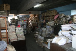 Investigators find approximately 80 million sheets of paper inside the Guatemalan National Police Archive.